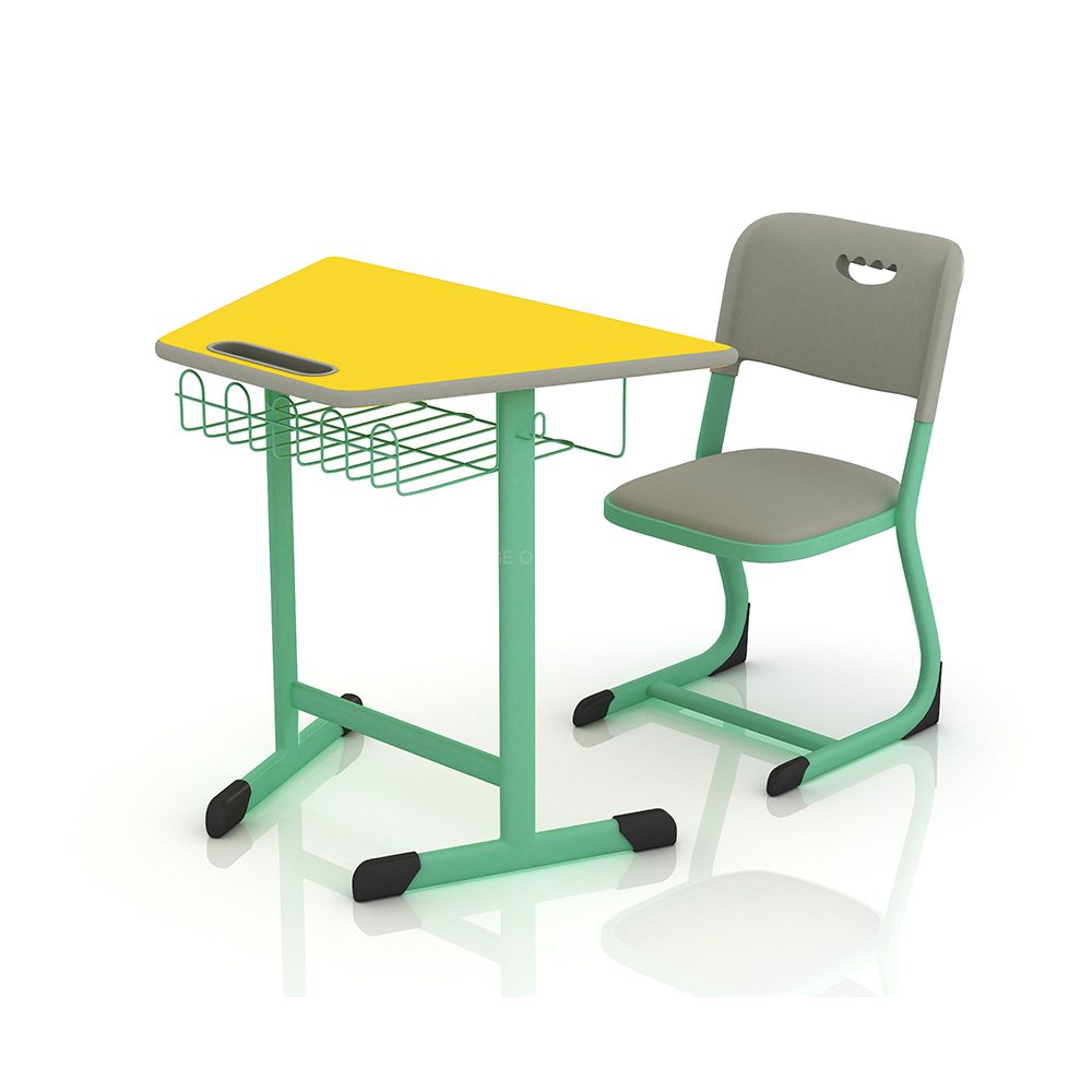 School Desk And Chair MG-KZ-004