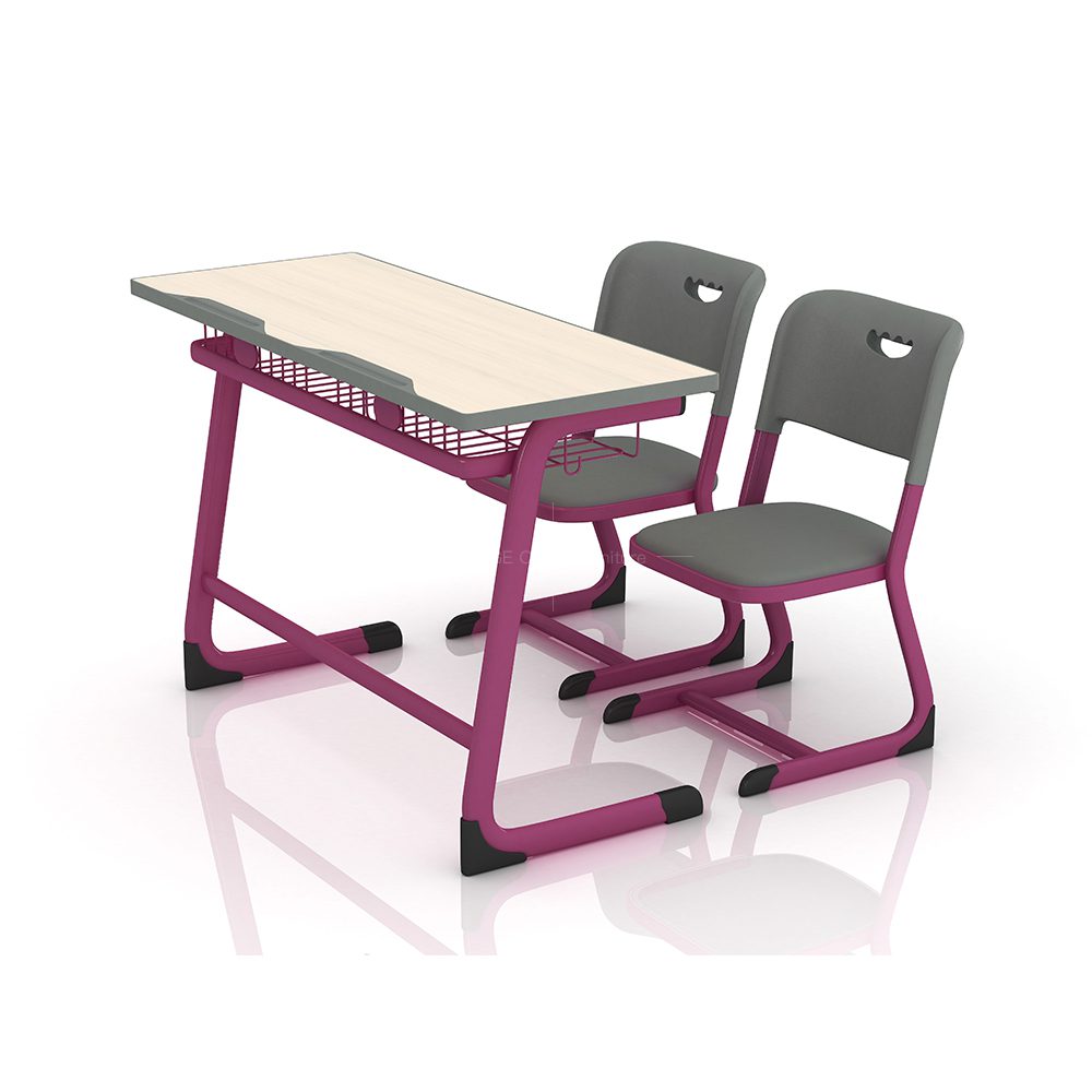 School Desk And Chair MG-KZ-003