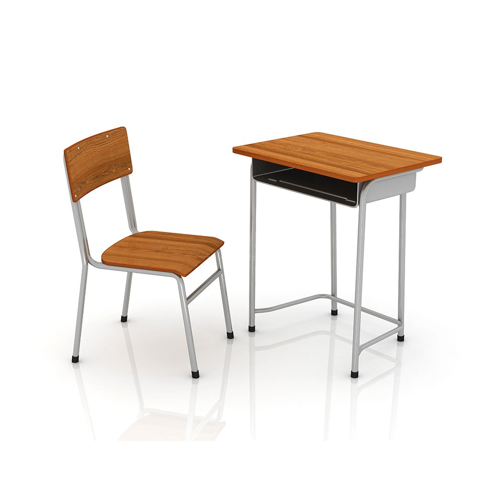 School Desk And Chair MG-KZ-008